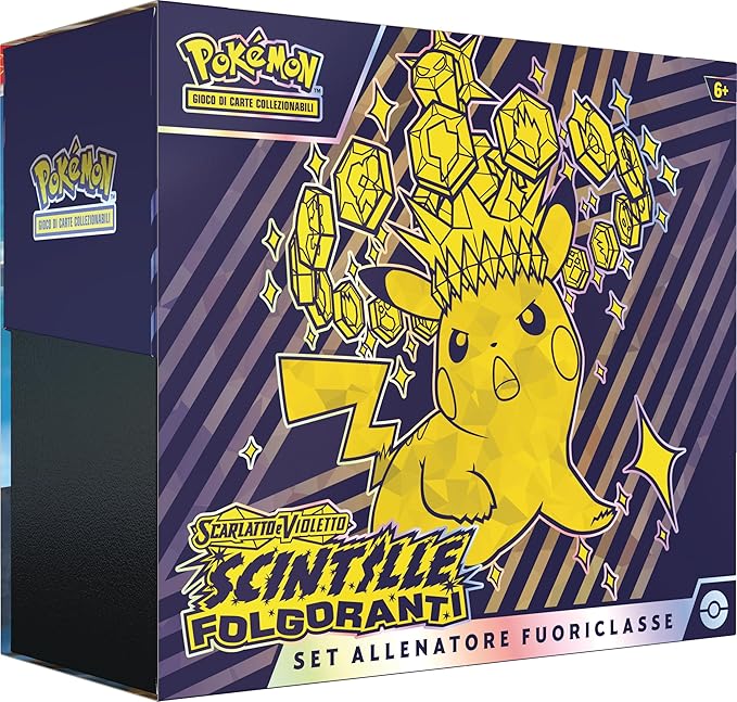 POKEMON SET ALLENATORE FUORICLASSE SCINTILLE FOLGORANTI