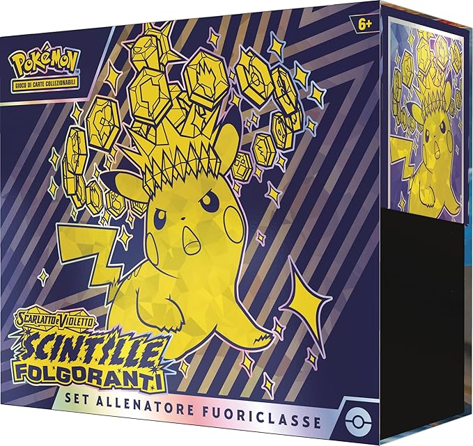 POKEMON SET ALLENATORE FUORICLASSE SCINTILLE FOLGORANTI