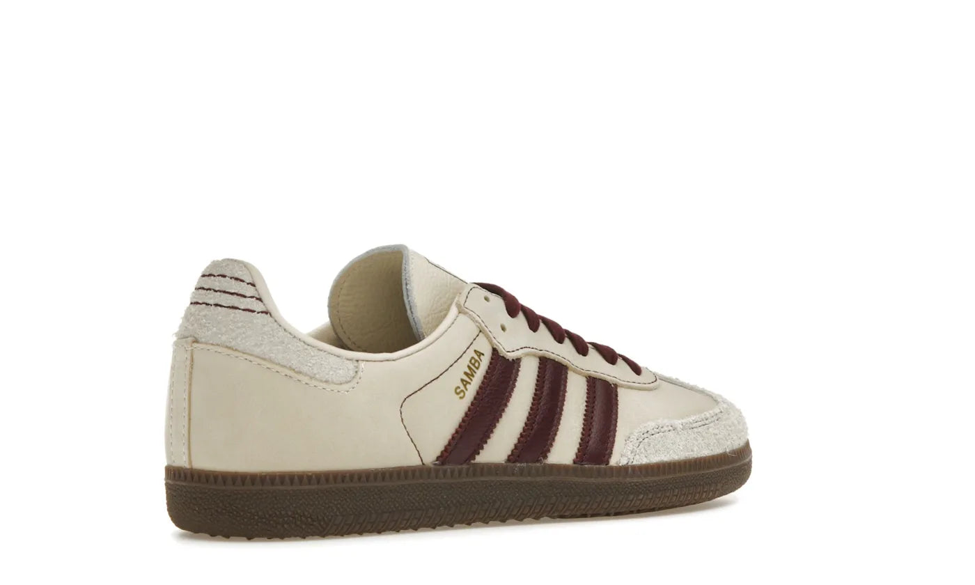 ADIDAS SAMBA OG WONDER WHITE MAROON (W)