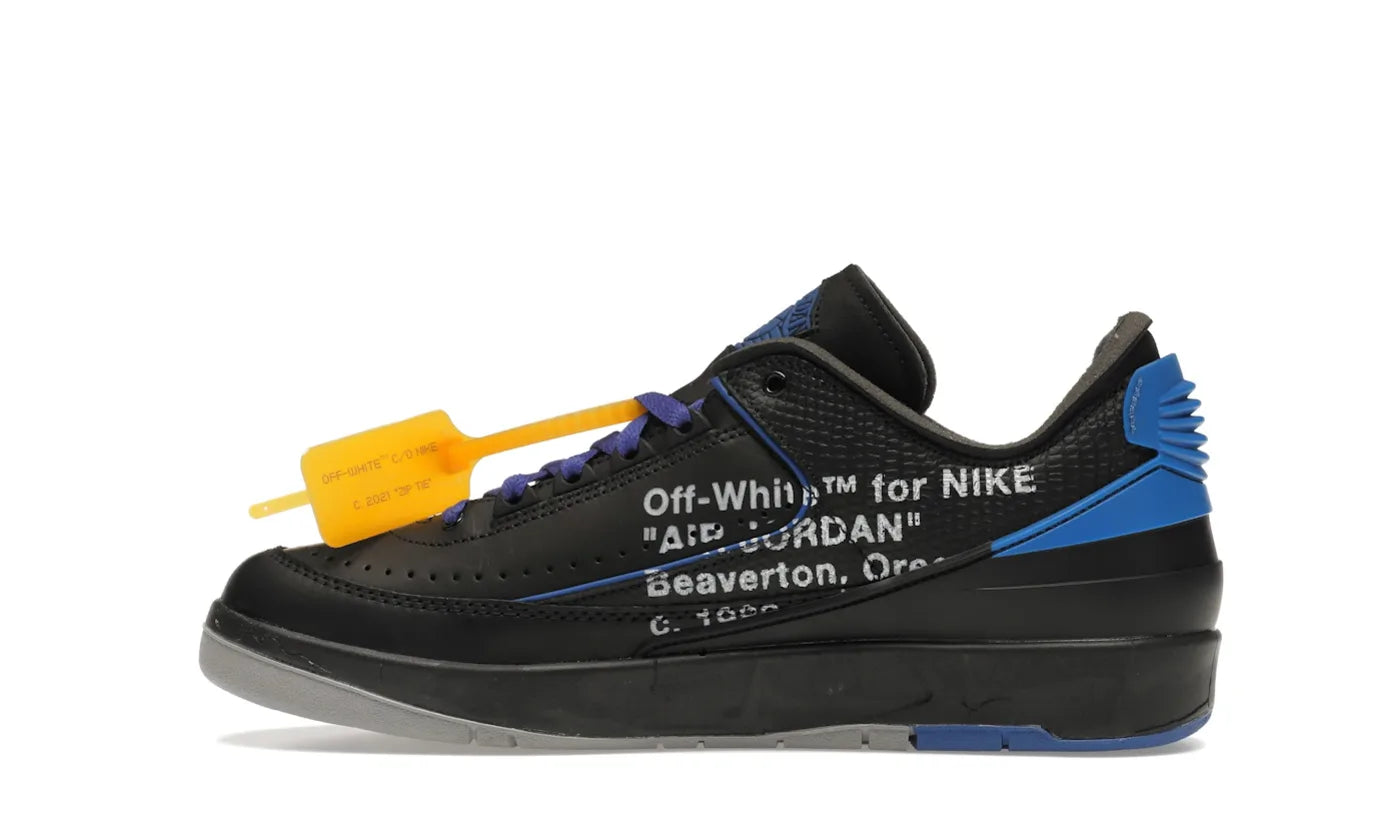 AIR JORDAN 2 RETRO LOW SP OFF-WHITE BLACK BLUE