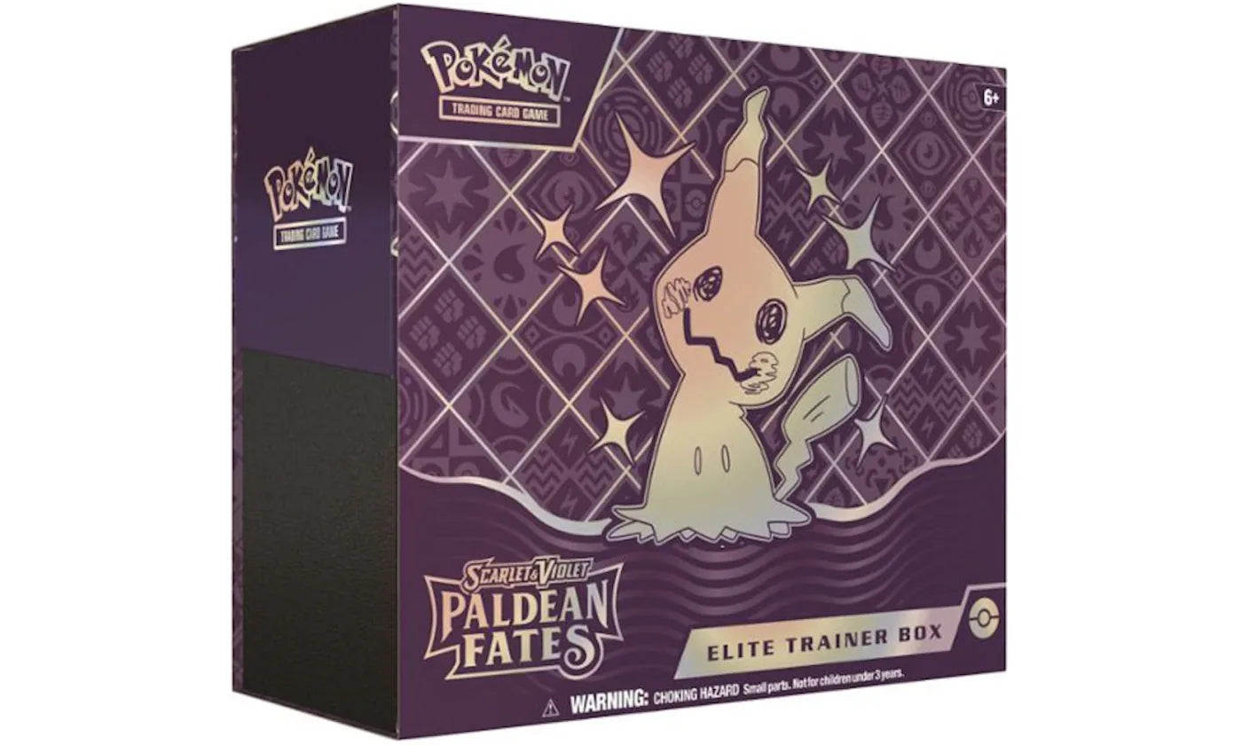 2024 POKEMON ETB SCARLET & VIOLET PALDEAN FATES ELITE TRAINER BOX (ITA)