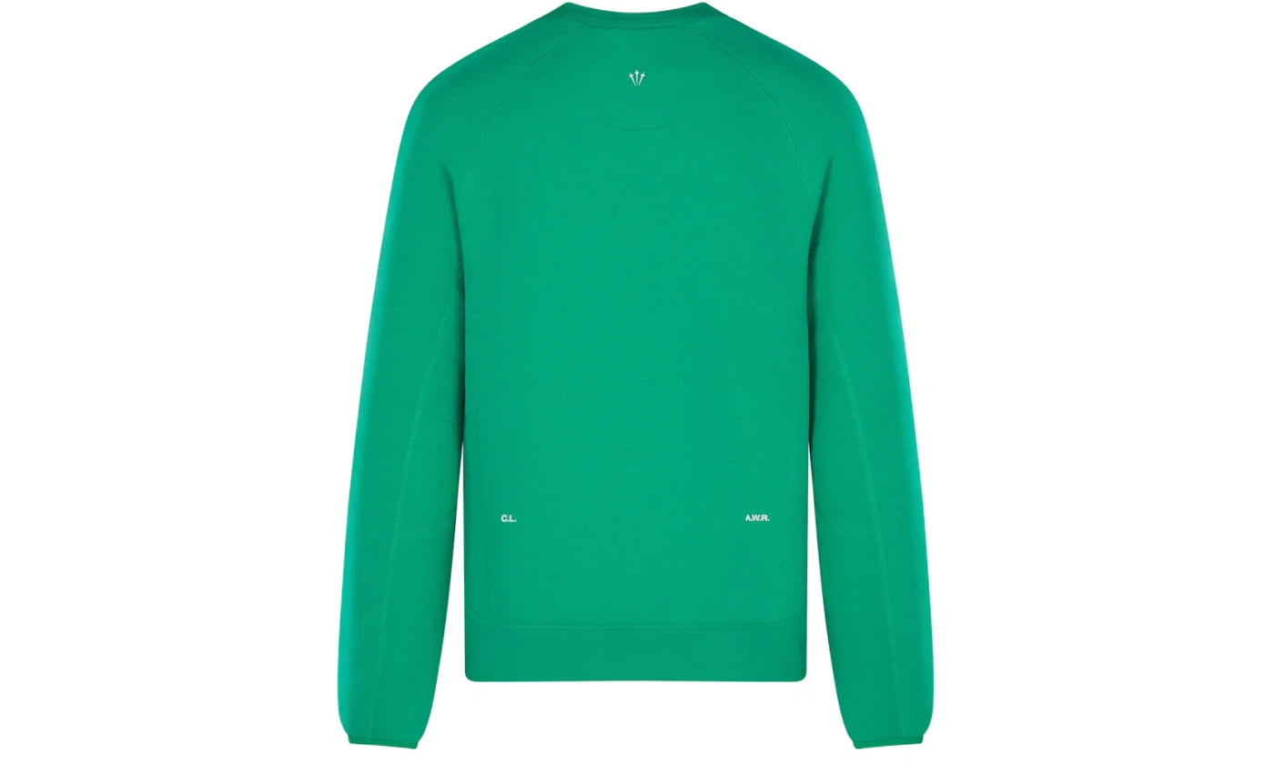 NIKE X NOCTA TECH FLEECE CREW STADIUM GREEN/SAIL