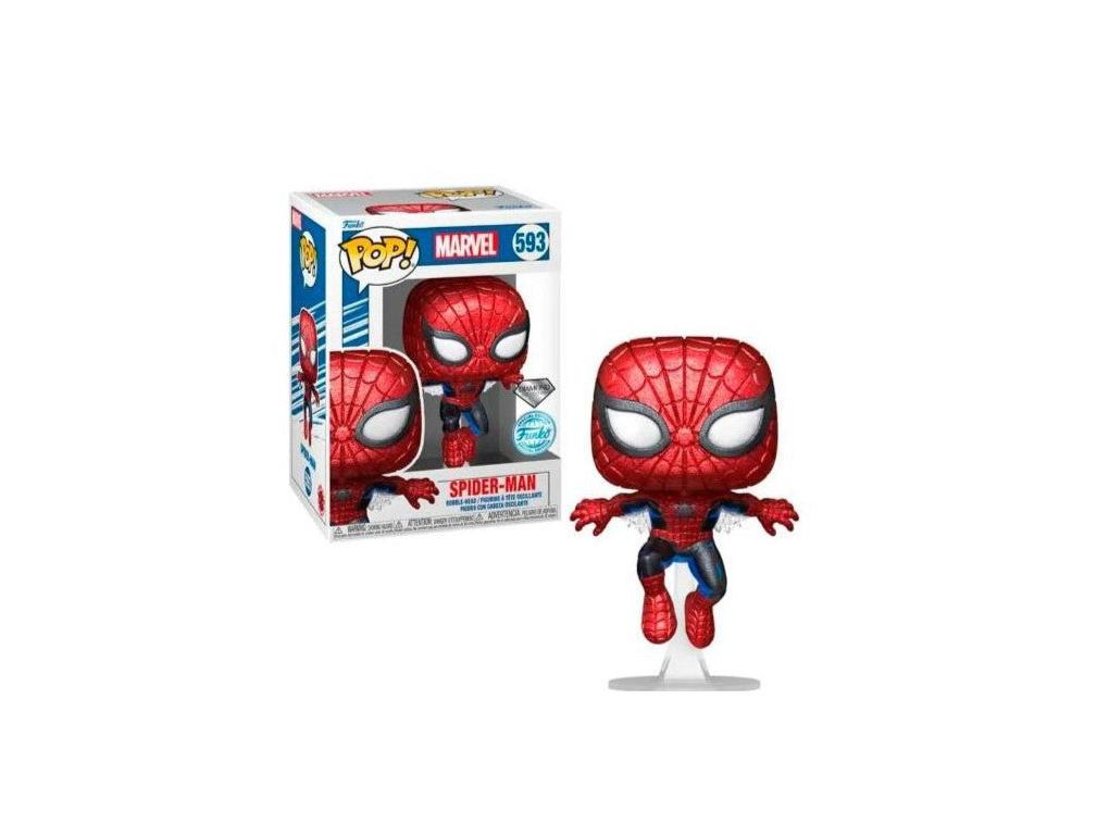 FUNKO POP SPIDER-MAN DIAMOND FIGURE #593