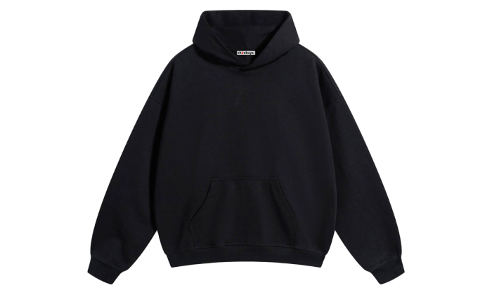 THE HOODIE BASIC BLACK - Shoebuya Brand