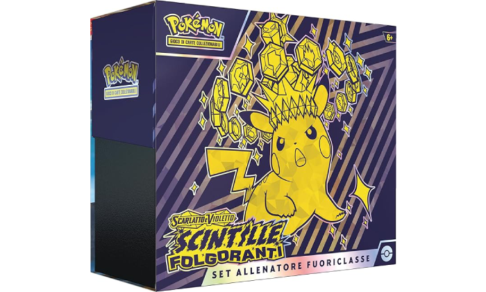 POKEMON SET ALLENATORE FUORICLASSE SCINTILLE FOLGORANTI (ITA)