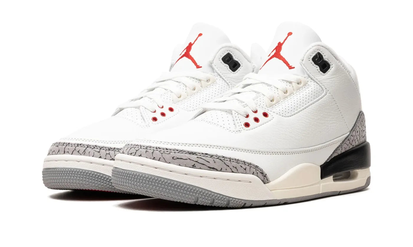 AIR JORDAN 3 RETRO WHITE CEMENT REIMAGINED