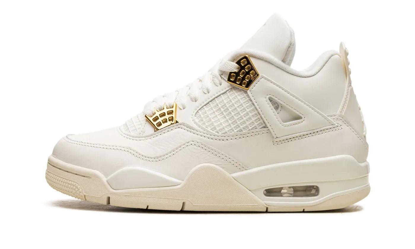 AIR JORDAN 4 RETRO METALLIC GOLD (W)