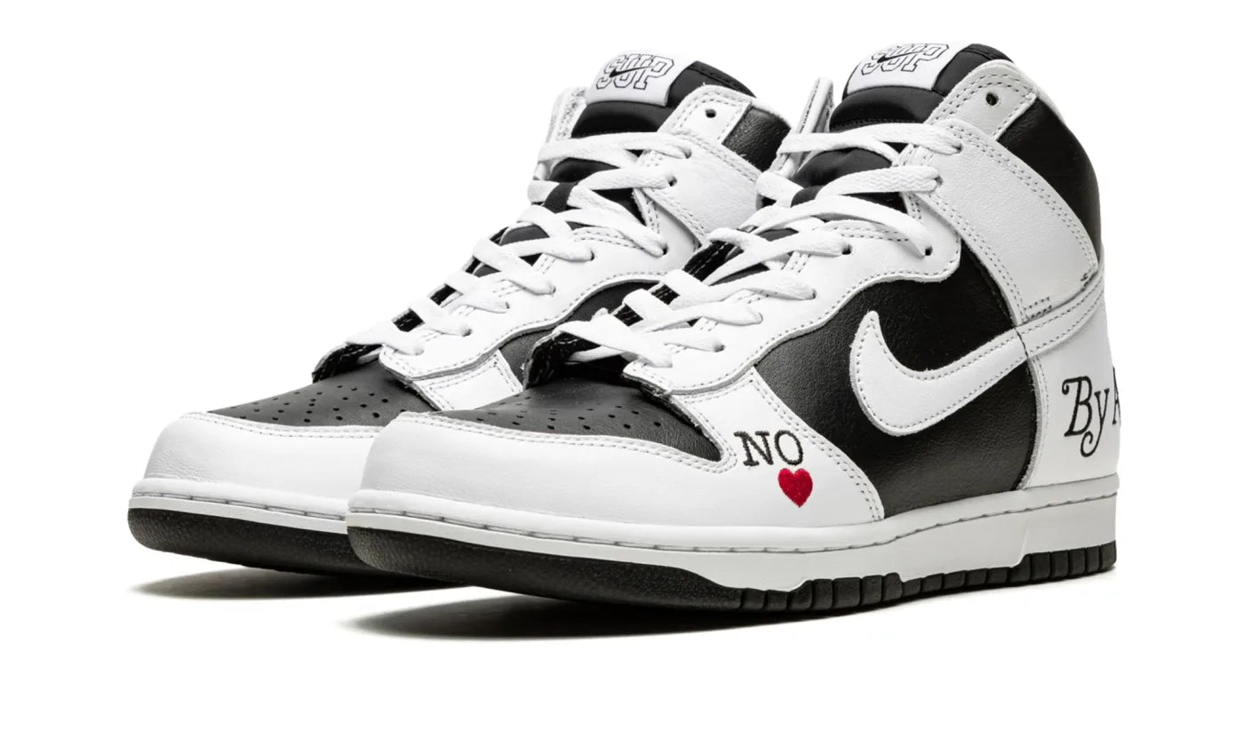 NIKE SB DUNK HIGH SUPREME BY ANY MEANS BLACK