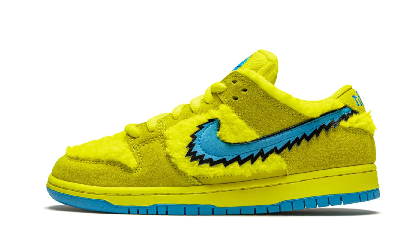 NIKE SB DUNK LOW GRATEFUL DEAD BEARS OPTI YELLOW