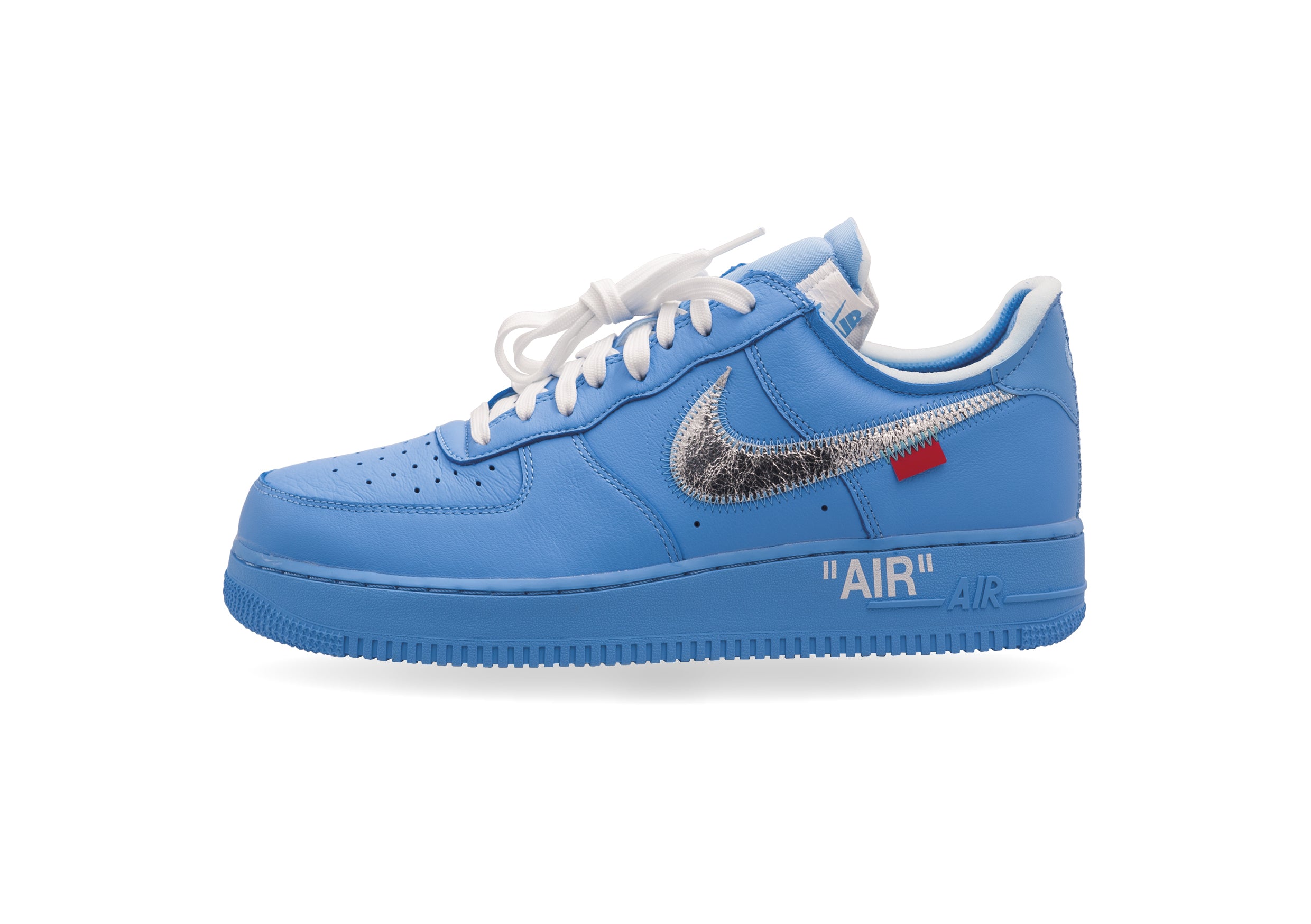 Air force 1 bleu off white deals