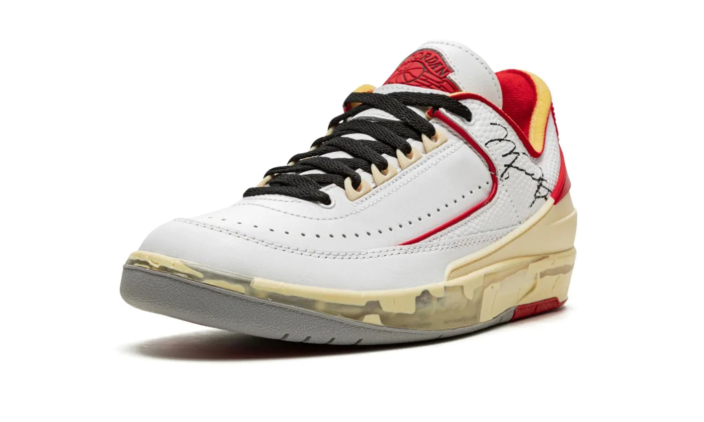 AIR JORDAN 2 RETRO LOW SP OFF-WHITE WHITE RED