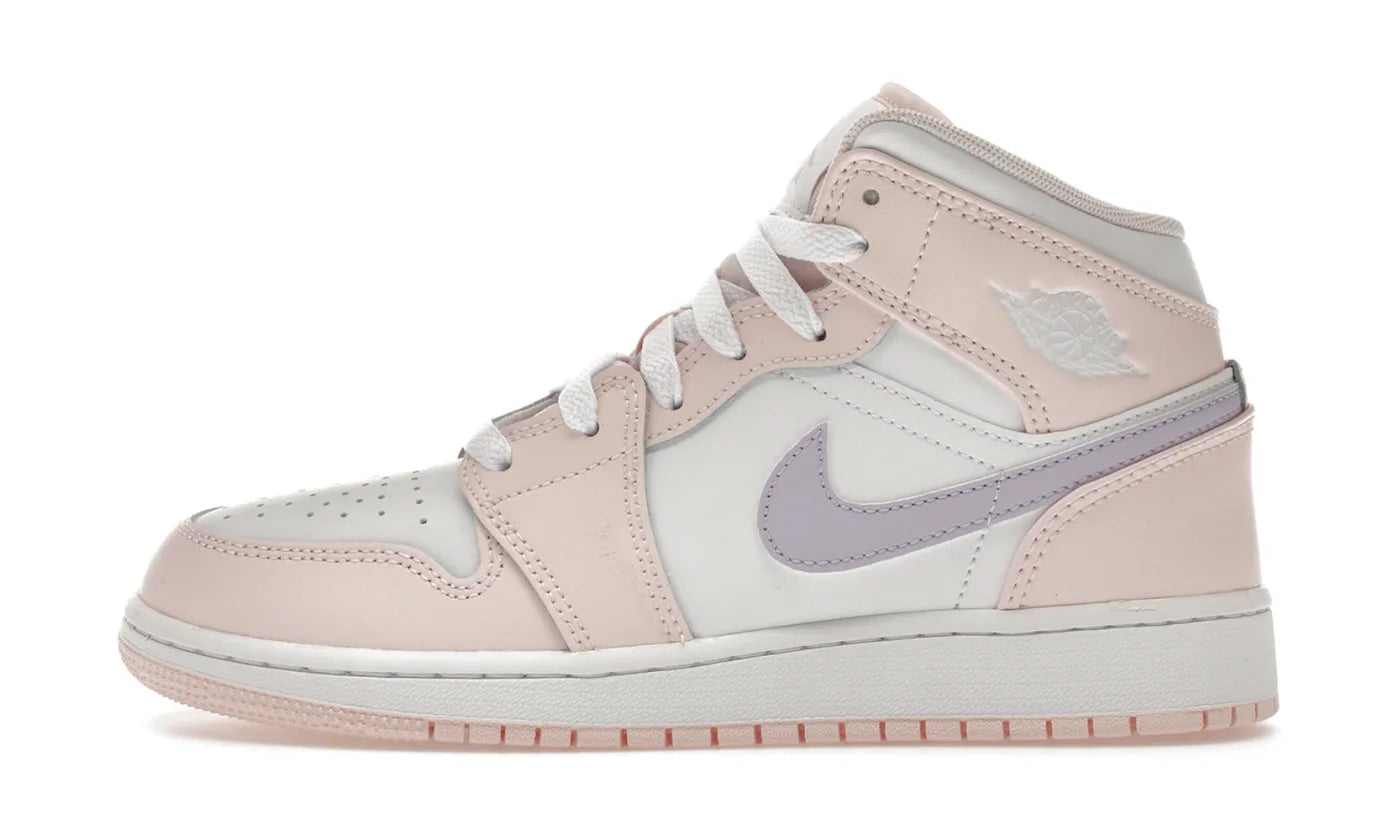 AIR JORDAN 1 MID PINK WASH (GS)