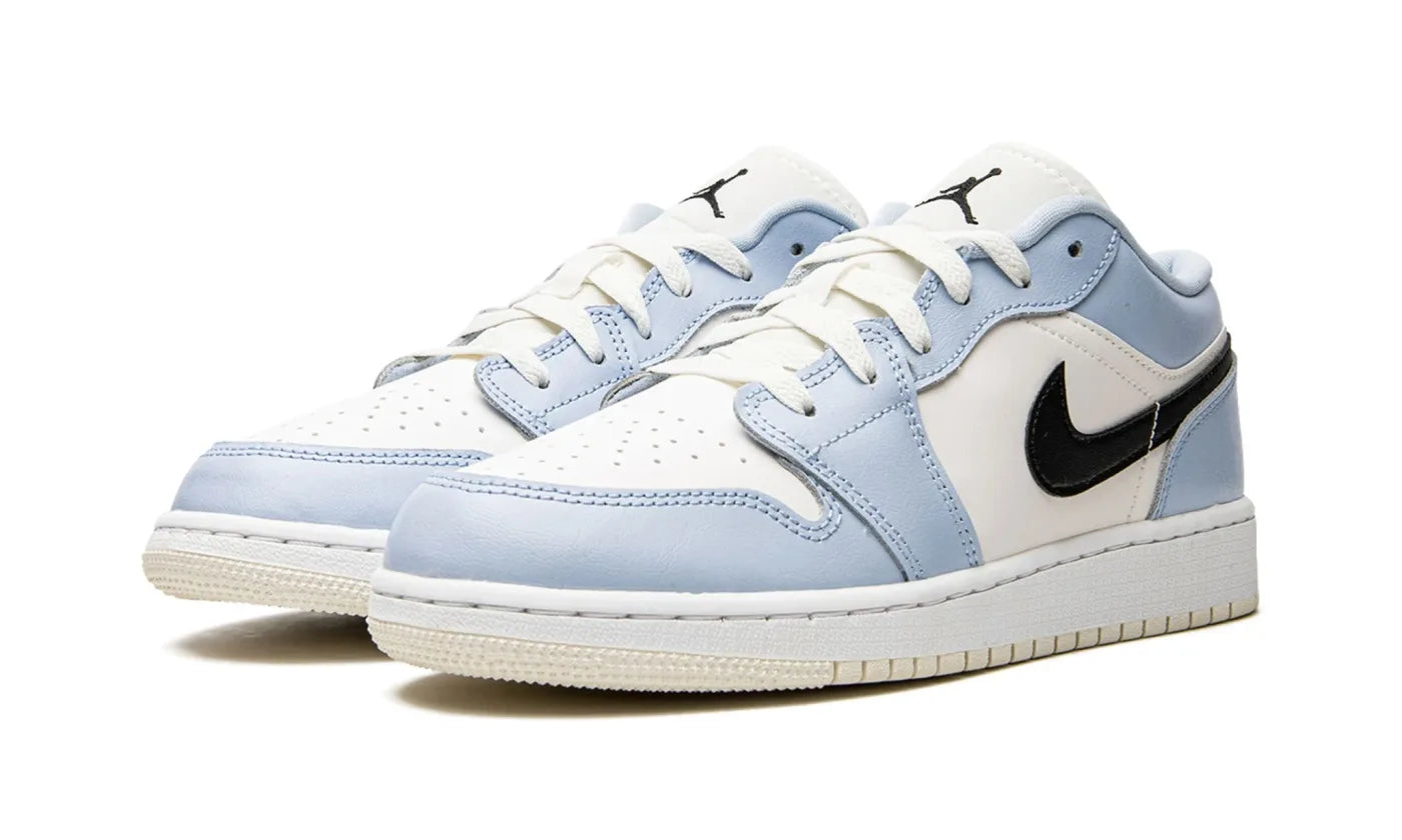 AIR JORDAN 1 LOW ICE BLUE BLACK (GS)