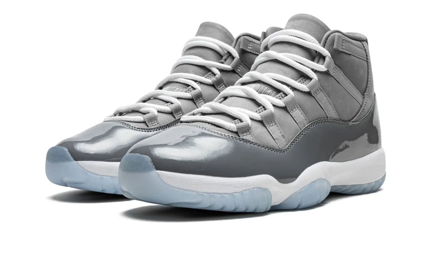 Jordan 11 cool grey suede hotsell