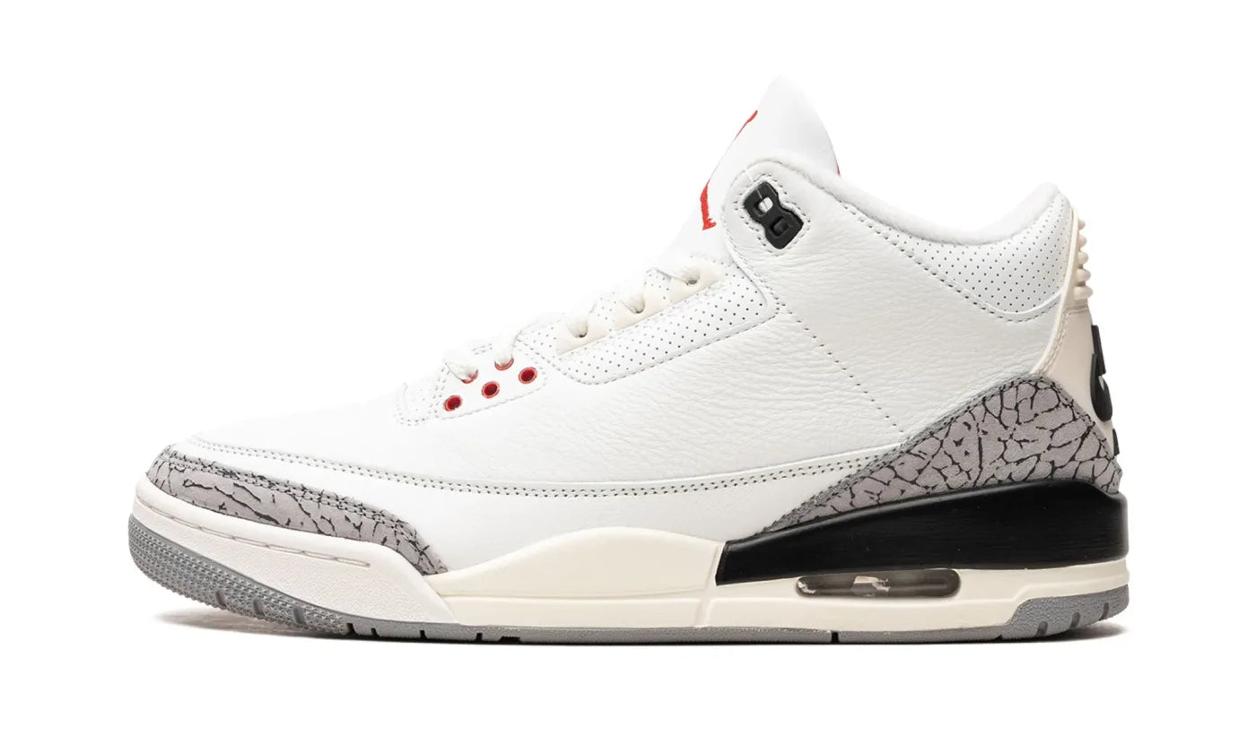 AIR JORDAN 3 RETRO WHITE CEMENT REIMAGINED