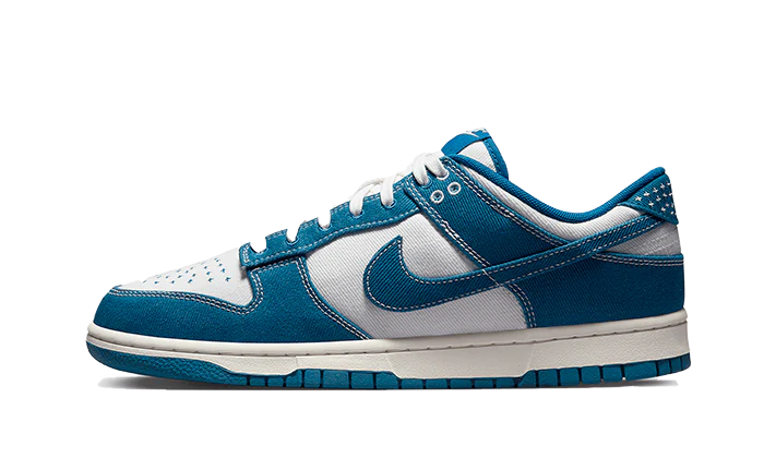 NIKE DUNK LOW SHASHIKO BLEU INDUSTRIEL