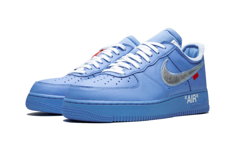 NIKE X OFF WHITE ' AIR FORCE ONE BLUE MCA '