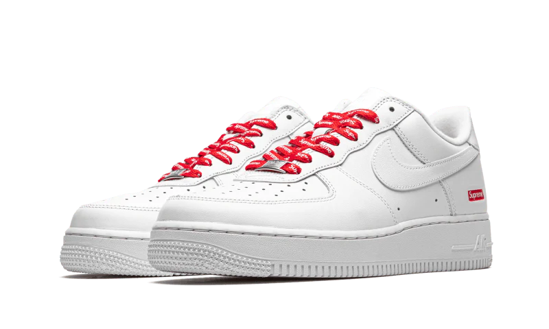 AIR FORCE 1 LOW X SUPREME WHITE 38.5