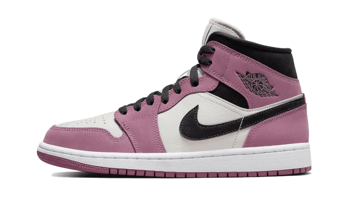 AIR JORDAN 1 MID LIGHT MULBERRY