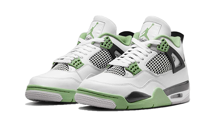 AIR JORDAN 4 SEAFOAM OIL GREEN