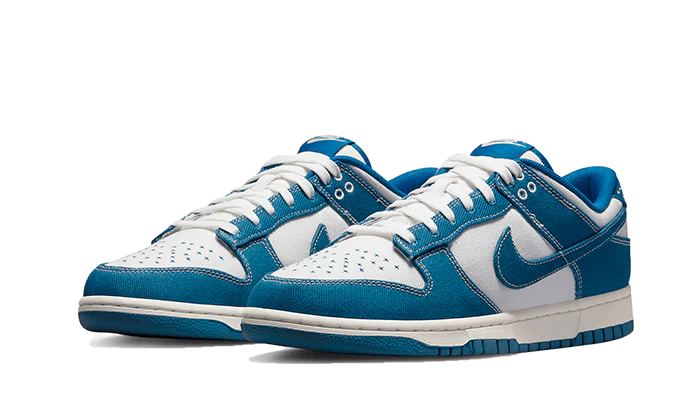 NIKE DUNK LOW SHASHIKO BLEU INDUSTRIEL