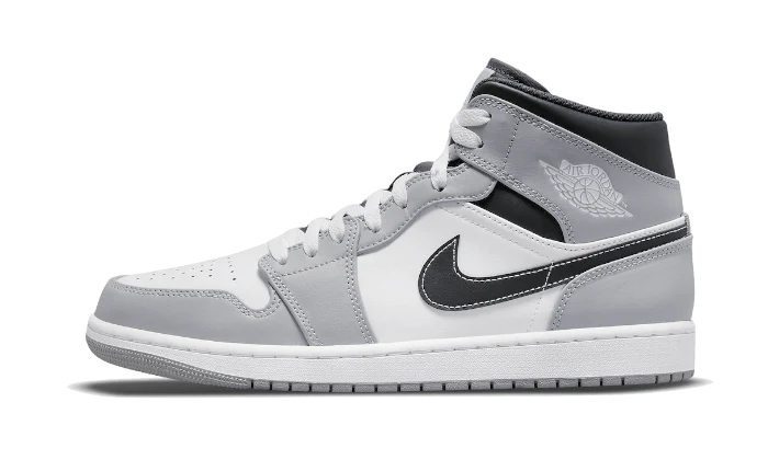 AIR JORDAN 1 MID FUMÉE LÉGÈRE GRIS ANTHRACITE