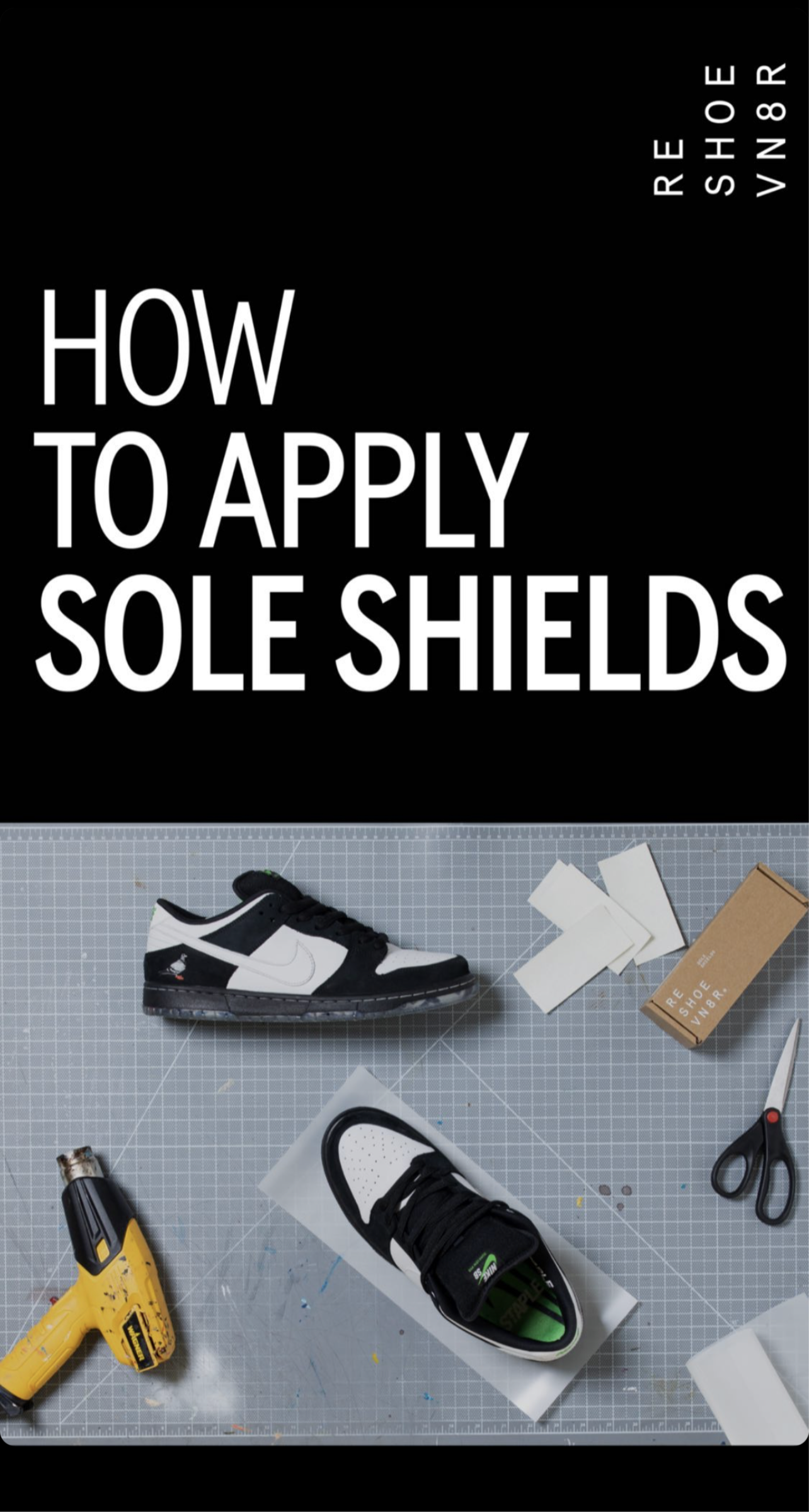 SOLE SHIELDS - Reshoevn8r