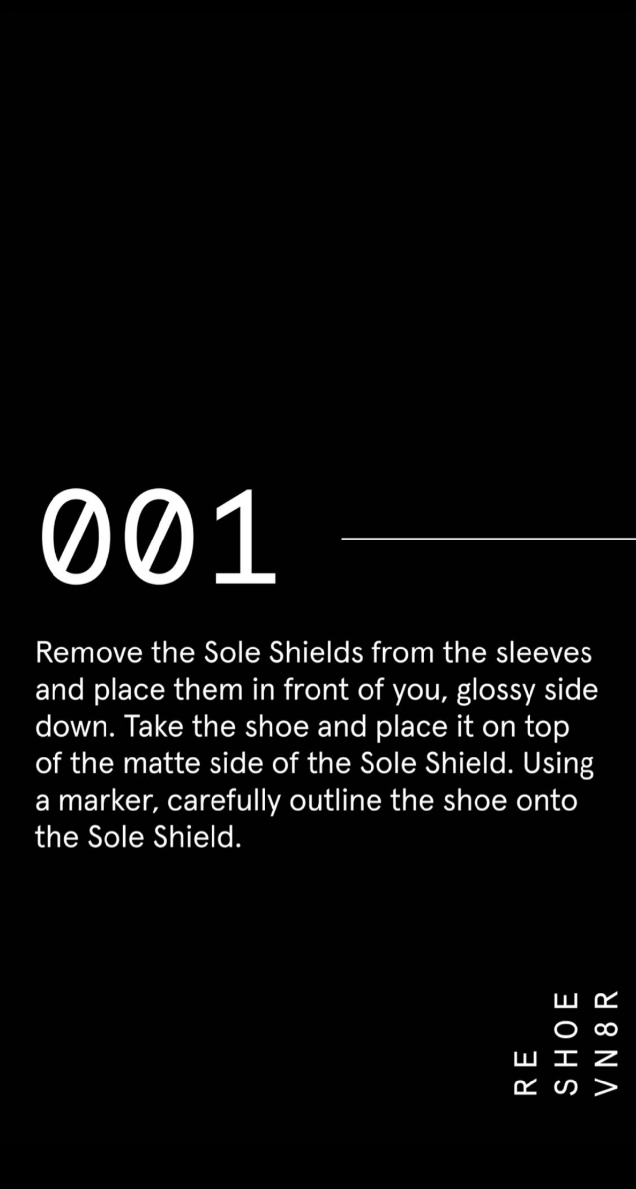 SOLE SHIELDS - Reshoevn8r